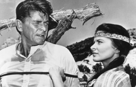 DEATH VALLEY DAYS, Ronald Reagan (left), (Season 14), 1952-1975