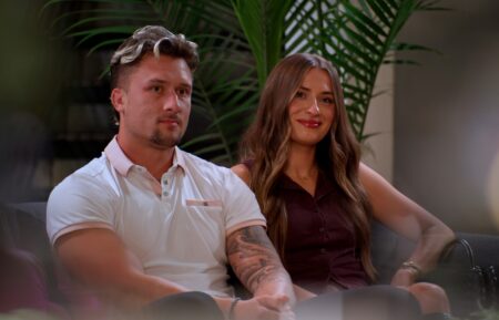 MARRIED AT FIRST SIGHT -- "Time to Confess" Episode 2009 -- Pictured: (l-r) Devin Short, Caitlin Grimm
