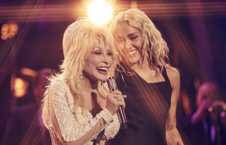Dolly Parton and Miley Cyrus for 'Miley's New Year's Eve Party'