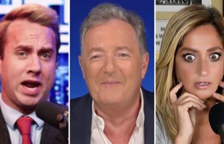 Elijah Schaffer, Piers Morgan, and Joanne Carducci