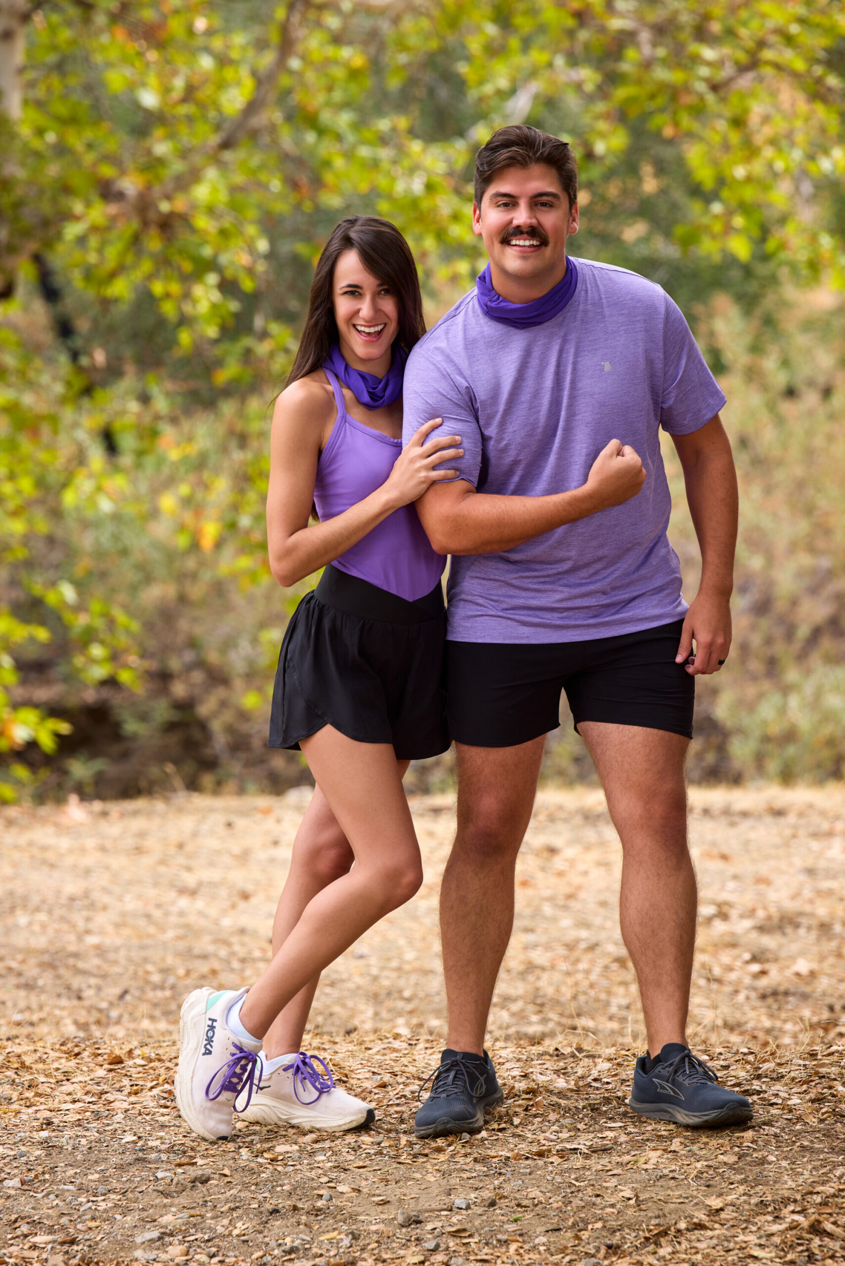 Erin Taylor and Javi Vintimilla, from the CBS Original Series THE AMAZING RACE