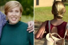 (left) Erin Napier, (right) Erin's daughter, Helen, taking ballet