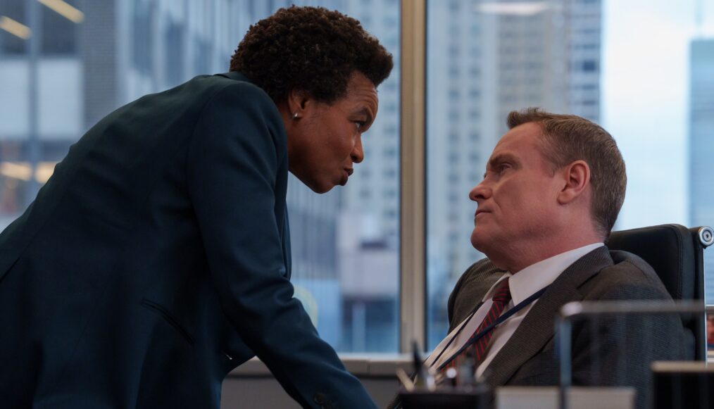 FURIOUS - “They Make Noise Like Feathers” - After Alice and Catherine converge in an unexpected setting, Alice assumes a false identity to gain Catherine’s trust. Tensions rise as their connection grows. (Disney/Sarah Shatz) QUINCY TYLER BERNSTINE, DANNY MCCARTHY