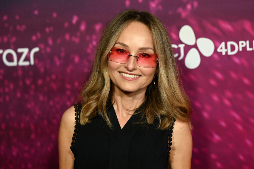 Giada De Laurentiis at the "Infinite Icon: A Visual Memoir" Los Angeles premiere held at AMC The Grove 14 on January 20, 2026