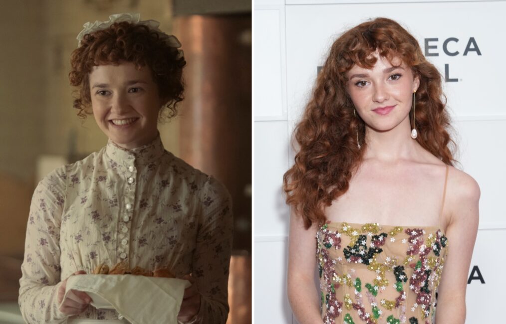 The Gilded Age stars in and out of costume: Taylor Richardson