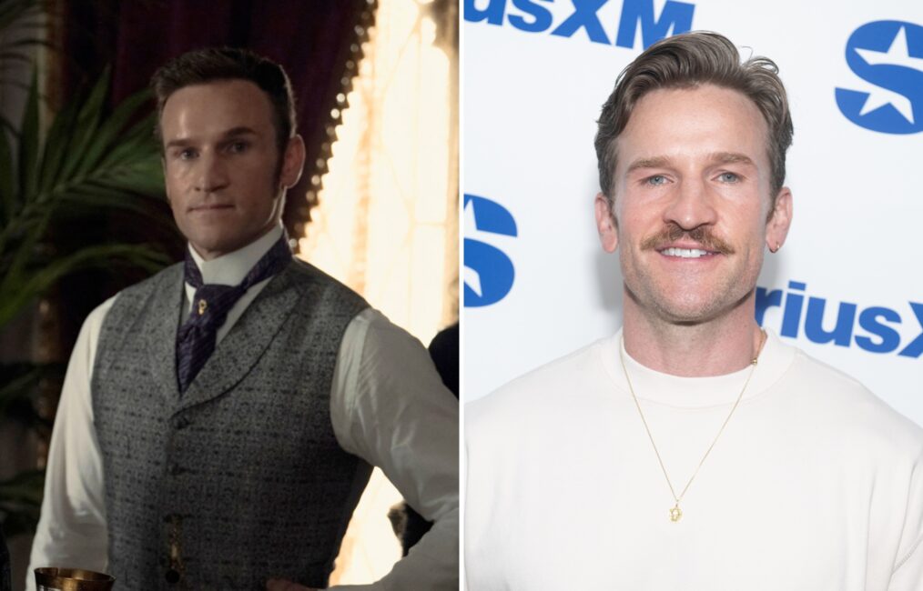 The Gilded Age stars in and out of costume: Claybourne Elder