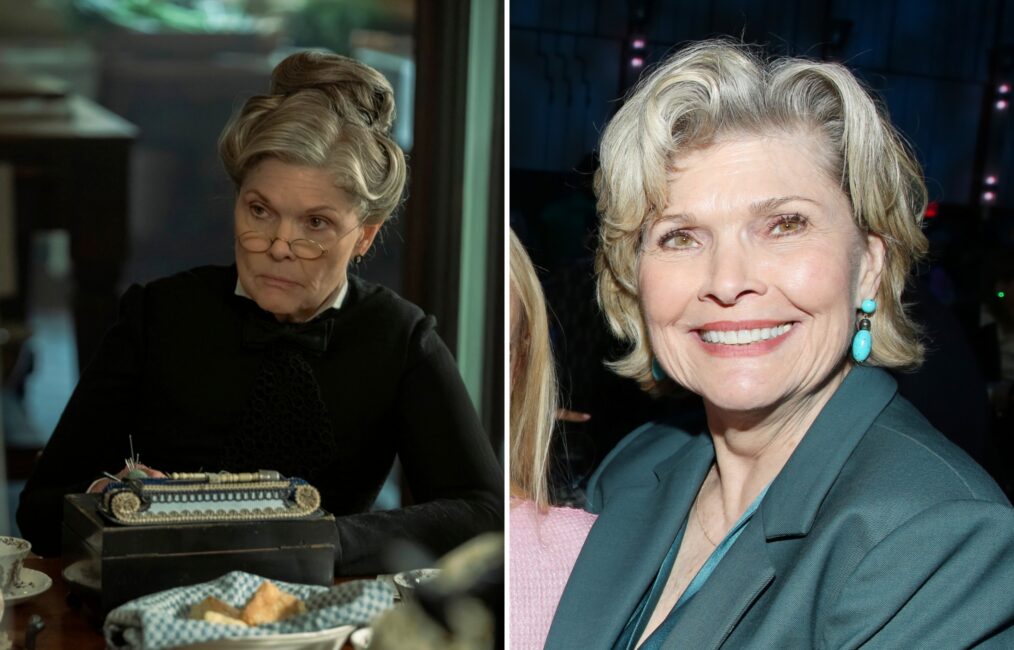 The Gilded Age stars in and out of costume: Debra Monk