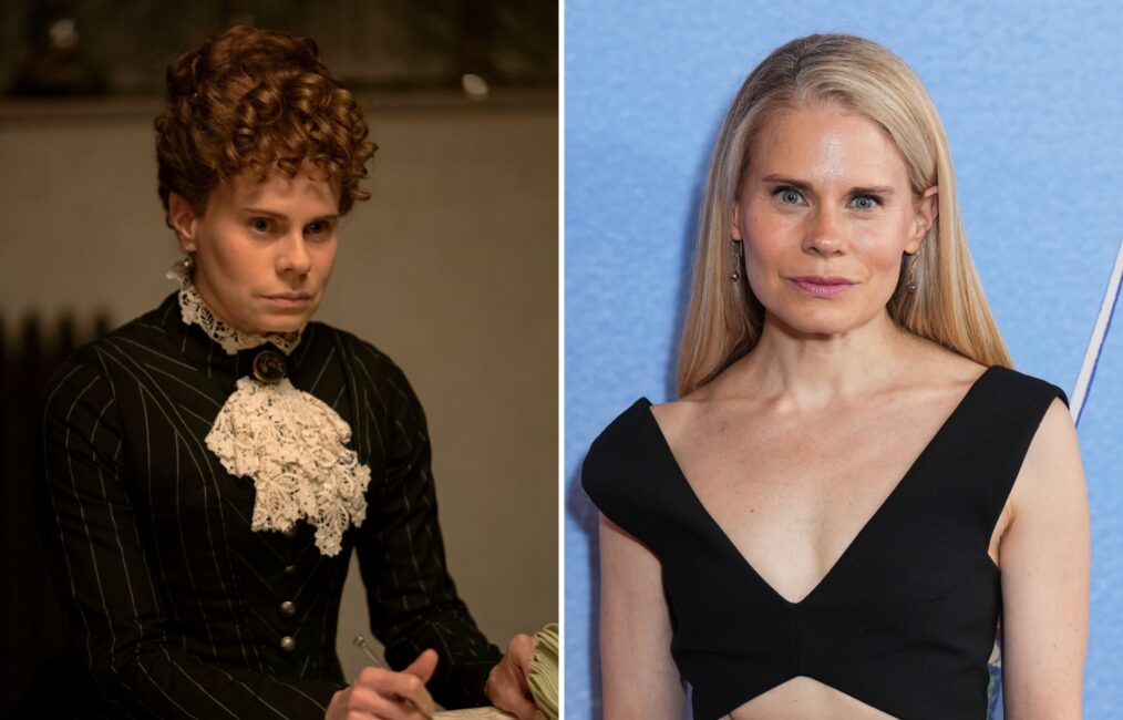 The Gilded Age cast in and out of costume: Celia Keenan-Bolger