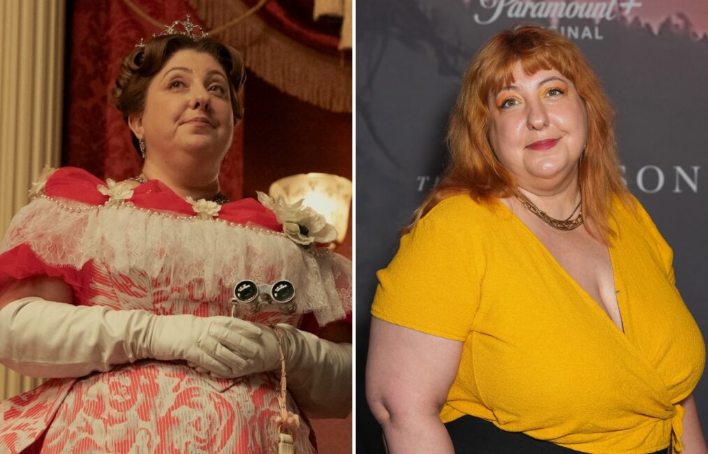 The Gilded Age stars in and out of costume: Ashlie Atkinson
