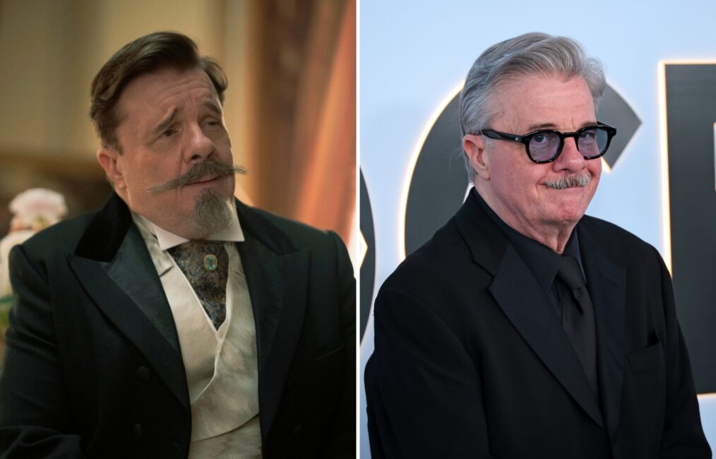 'The Gilded Age' stars in and out of costume: Nathan Lane