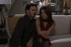 Chris Eigeman and Lauren Graham in 'Gilmore Girls' Season 4