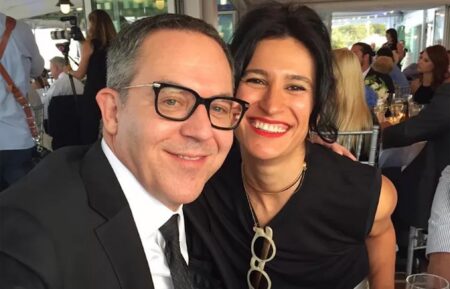 Greg Gutfeld and Elena Moussa
