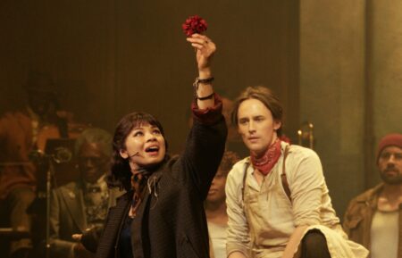 Noblezada, Reeve Carney in 'Hadestown: The Musical'