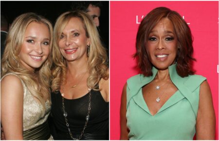 Hayden Panettiere, Lesley Vogel; Gayle King