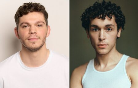 Daniel Diemer and Shaheen Jafargholi of 'Heated Rivalry'