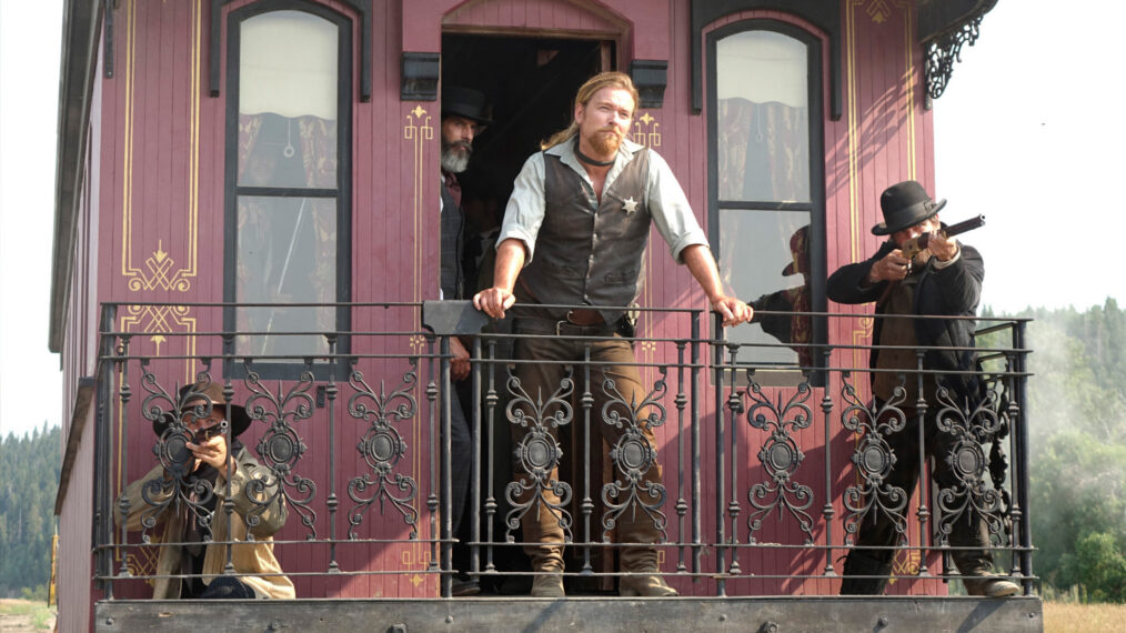 Jonathan Scarfe as Sydney Snow in ‘Hell on Wheels’