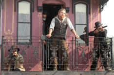 Jonathan Scarfe as Sydney Snow in ‘Hell on Wheels’