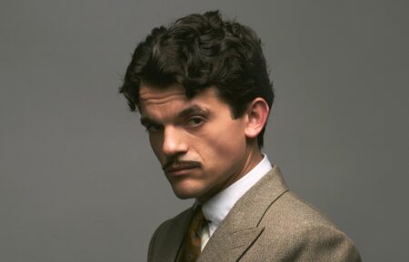 Edward Bluemel as Hercule Poirot in BritBox's 'Hercule'
