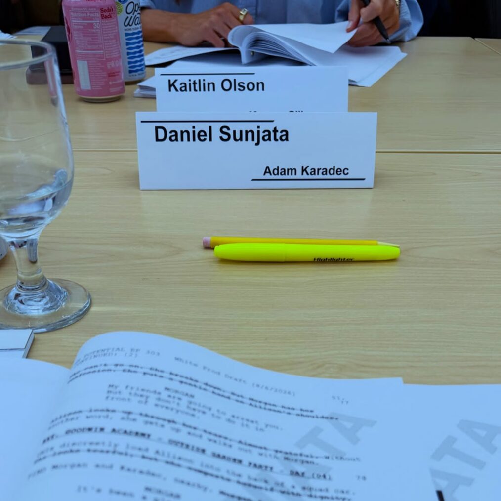 Daniel Sunjata behind the scenes of 'High Potential' Season 3