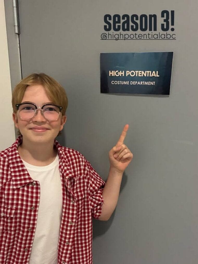 Matthew Lamb behind the scenes of 'High Potential' Season 3