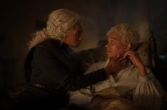Bethany Antonia as Baela and Phoebe Campbell as Rhaena in 'House of the Dragon' Season 3 Episode 7