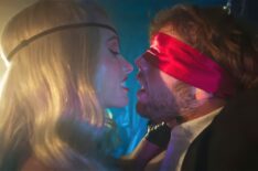 Olivia Wilde as Erika Tracy and Cooper Hoffman as Elliot in 'I Want Your Sex'