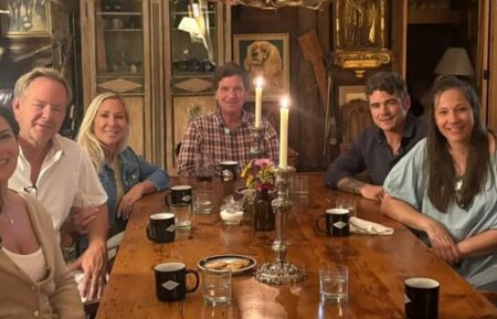 Marjorie Taylor Greene and Tucker Carlson
