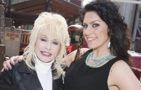 Dolly Parton and 'American Pickers' star Danielle Colby