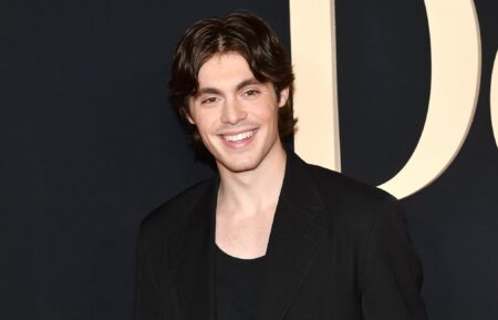 Jack Champion attends the Don't Say Good Luck Premiere on August 10, 2026 in New York City.