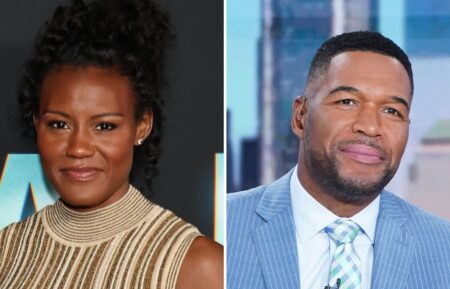 Janai Norman and Michael Strahan