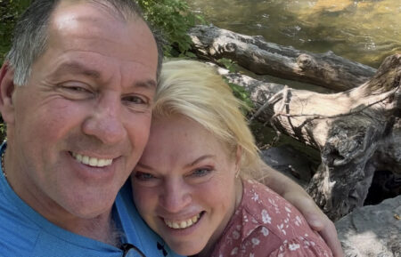 Janelle Brown and her boyfriend Pete