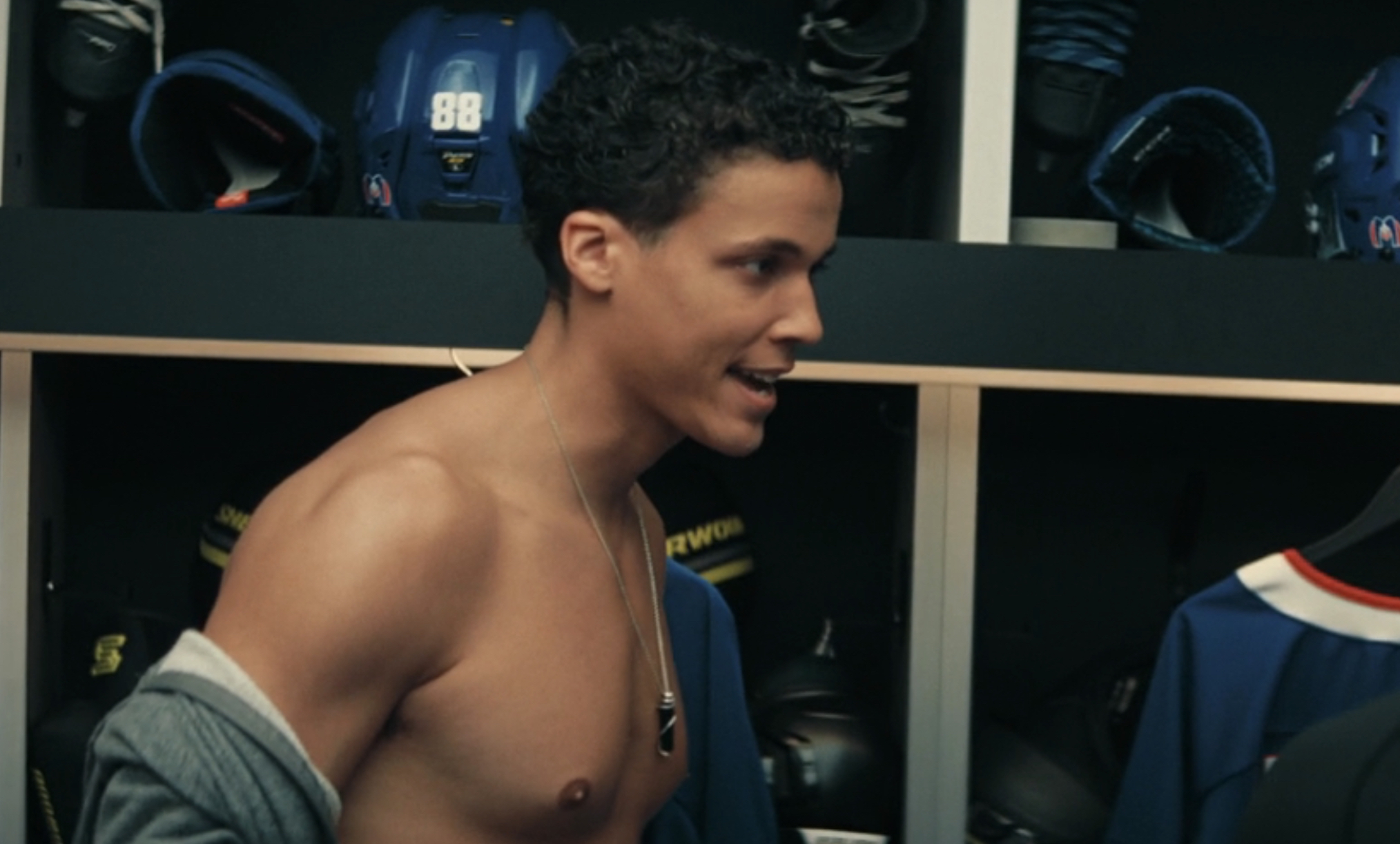 JJ in 'Heated Rivalry' Season 1