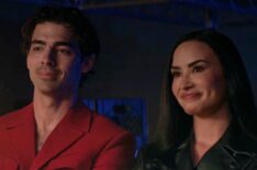 Joe Jonas and Demi Lovato in 'Camp Rock 3'