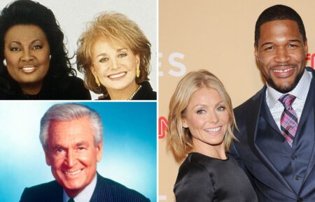 Star Jones and Barbara Walters of 'The View'; Kelly Ripa and Michael Strahan at the 2013 CNN Heroes: An All Star Tribute event at The American Museum of Natural History on November 19, 2013, in New York City; Bob Barker of 'The Price Is Right'