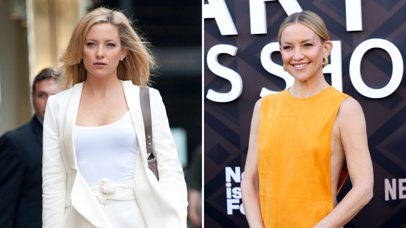 Kate Hudson in 'Something Borrowed' and at the Los Angeles Premiere of Netflix's
