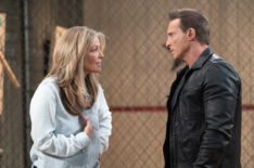 Laura Wright and Steve Burton on 'General Hospital'