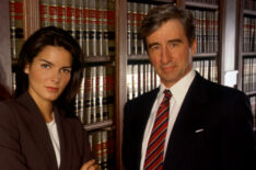 Angie Harmon and Sam Waterston of ‘Law & Order’