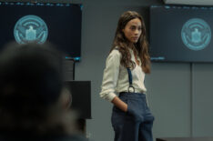 Zoe Saldaña as Joe McNamara in 'Lioness'