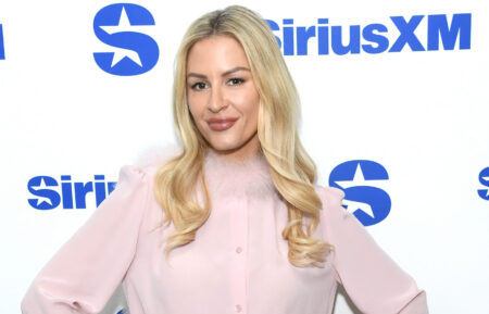 Morgan Stewart McGraw visits SiriusXM Studios on March 25, 2026 in New York City