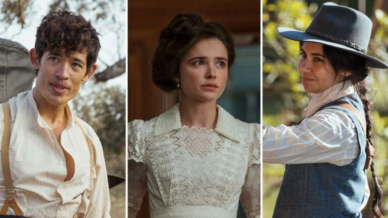 'My Brilliant Career' Netflix cast in and out of costume