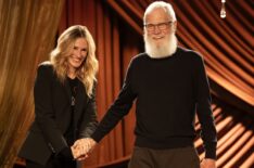 Julia Roberts and David Letterman in 'My Next Guest Needs No Introduction'