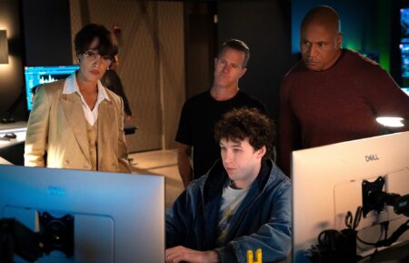 Jennifer Beals as Robyn Wells, Scott Caan as Nick Schaeffer, LL Cool J as Sam Hanna and Devin Druid as Sean Sullivan — 'NCIS: New York' Series Premiere