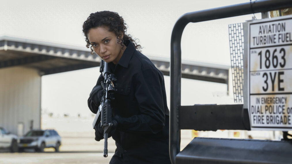 Olivia Swann as NCIS Special Agent Captain Michelle Mackey in 'NCIS: Sydney'