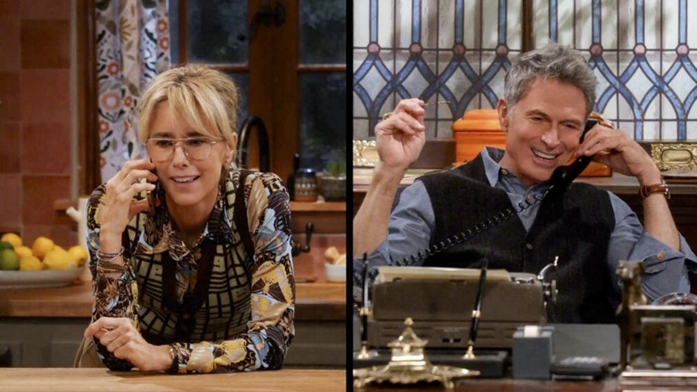 Téa Leoni and Tim Daly in 'Newlyweds'