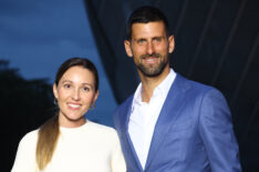 Jelena Djokovic and Novak Djokovic attend The Prelude to The Paris Games 2024 on July 25, 2024 in Paris, France
