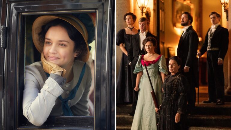 Olivia Cooke in 'Vanity Fair' Season 1; 'The Hardacres' Season 2