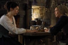 Hermione Corfield and Sara Vickers in 'Outlander: Blood of My Blood' Season 2