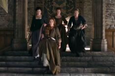 Sadhbh Malin, Harriet Slater, Ailsa Davidson, and Sally Messham in 'Outlander: Blood of My Blood' Season 2