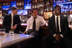Jon Beavers, James Marsden, and Sterling K. Brown in 'Paradise'