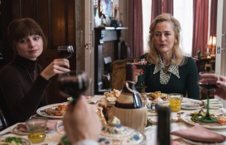Cushla Lavery (Lola Petticrew) and Gina Lavery (Gillian Anderson) in 'Trespasses'